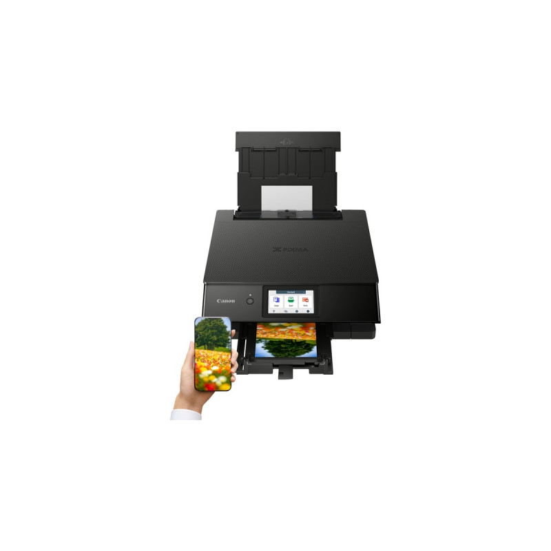 Canon PIXMA TS8750, Multifunktionsdrucker(schwarz, USB, WLAN, Scan, Kopie)
