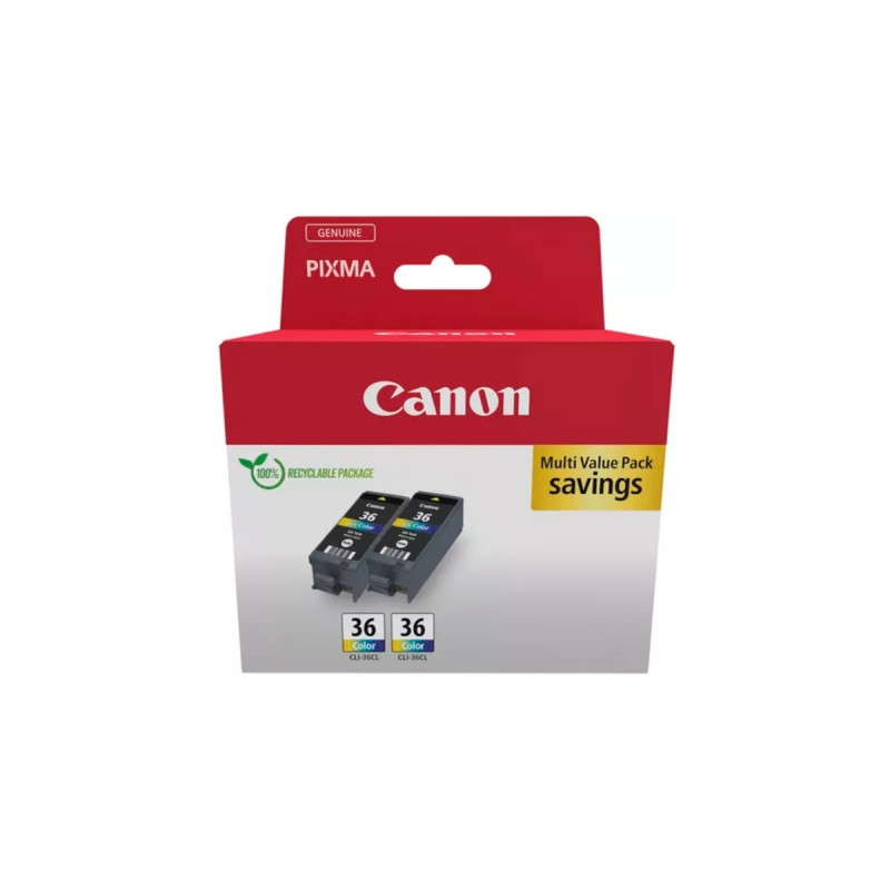 Canon Tinte Doppelpack dreifarbig CLI-36