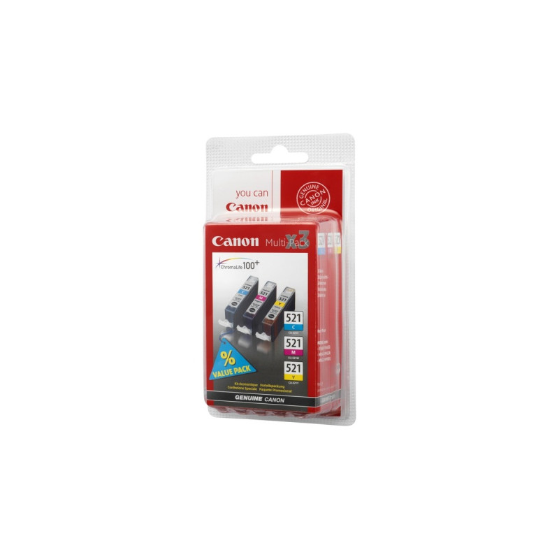 Canon Tinte Multipack CLI-521(Retail)