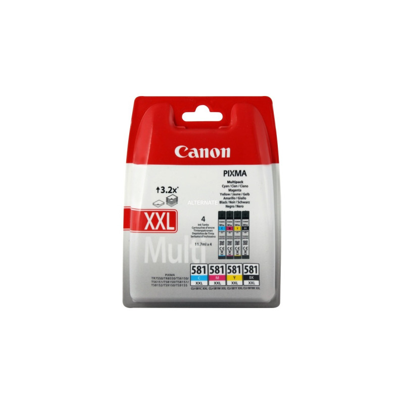 Canon Tinte Multipack CLI-581XXL