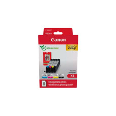 Canon Tinte Photo Value Pack CLI-571XL(inkl. 50 Blatt 10x15 Fotopapier)