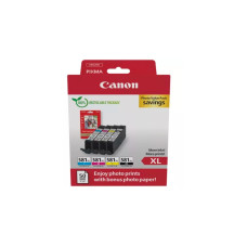 Canon Tinte Photo Value Pack CLI-581XL(inkl. 50 Blatt 10x15 Fotopapier)