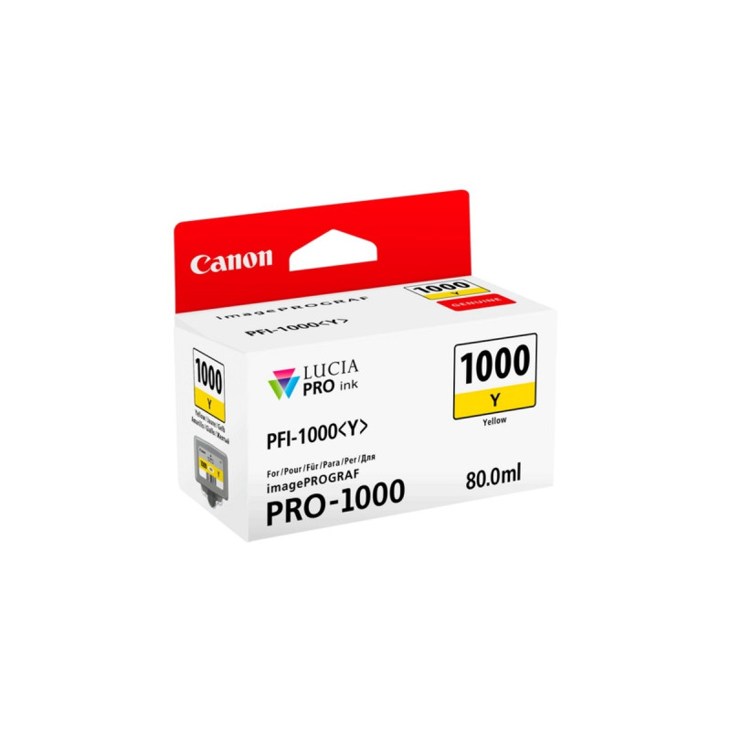 Canon Tinte gelb PFI-1000Y