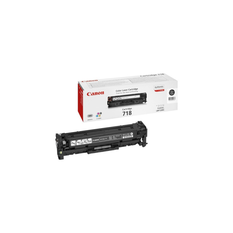 Canon Toner schwarz CRG-718BK