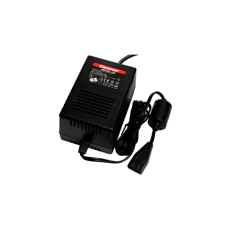 Carrera DIGITAL 132 Transformator EU(schwarz, für Carrera Rennbahnsysteme DIGITAL 132)