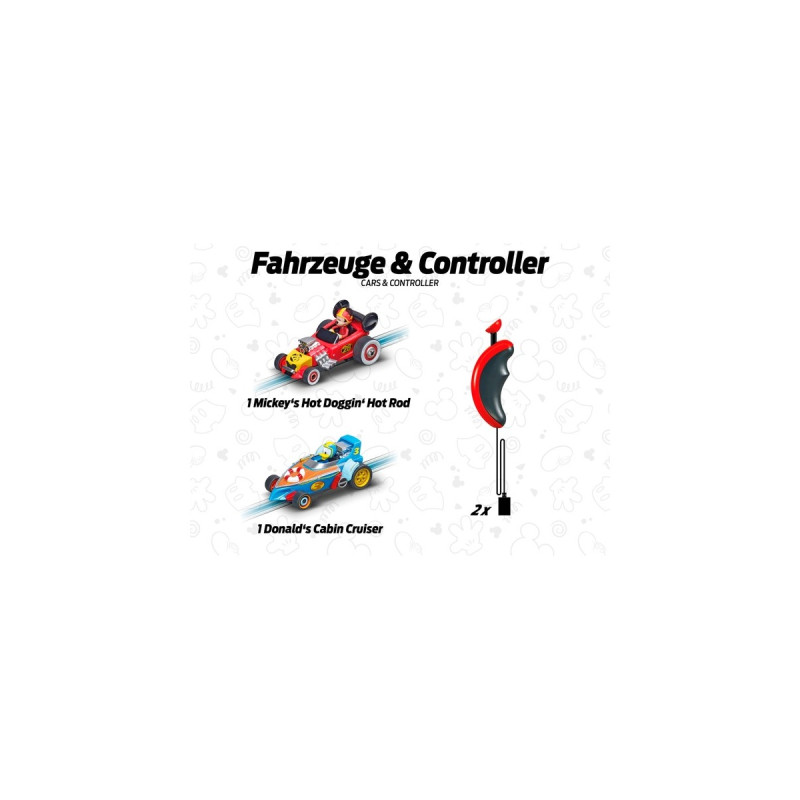 Carrera FIRST Mickey's Fun Race 20063045, Rennbahn