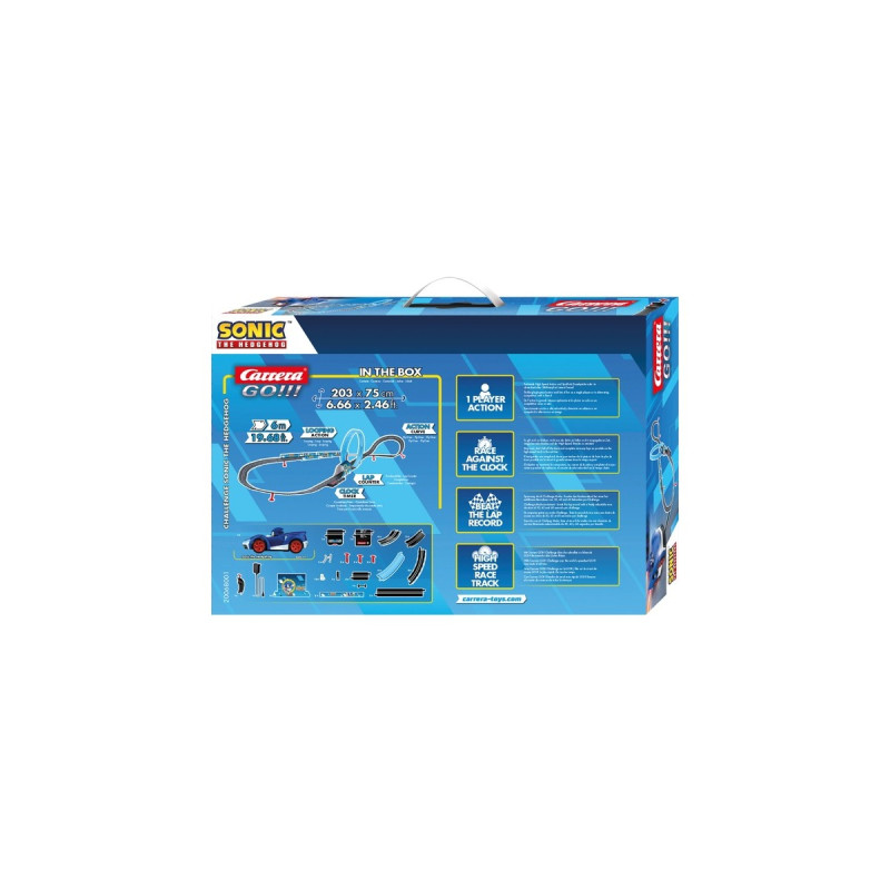 Carrera GO!!! Carrera Challenge - Sonic, Rennbahn