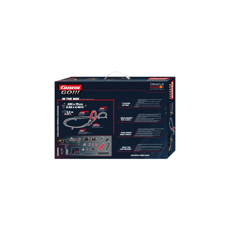 Carrera GO!!! Challenge - Formula High Speed, Rennbahn