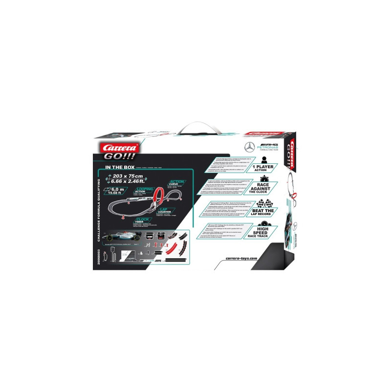 Carrera GO!!! Challenge - Formula Qualifying, Rennbahn