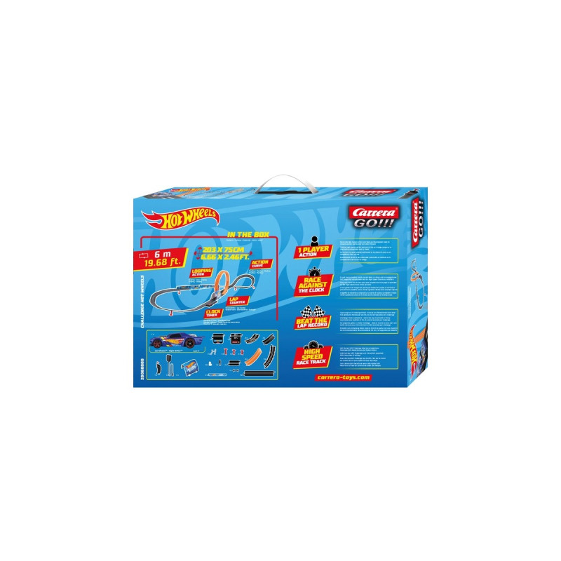 Carrera GO!!! Challenge - Hot Wheels, Rennbahn
