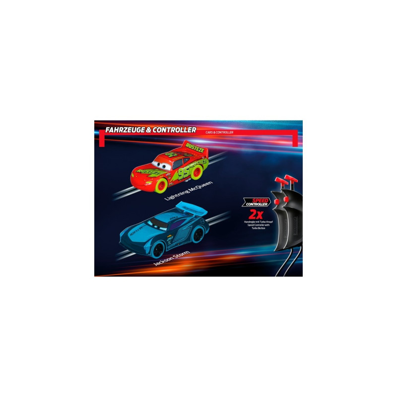 Carrera GO!!! Disney·Pixar Cars - Glow Racers, Rennbahn