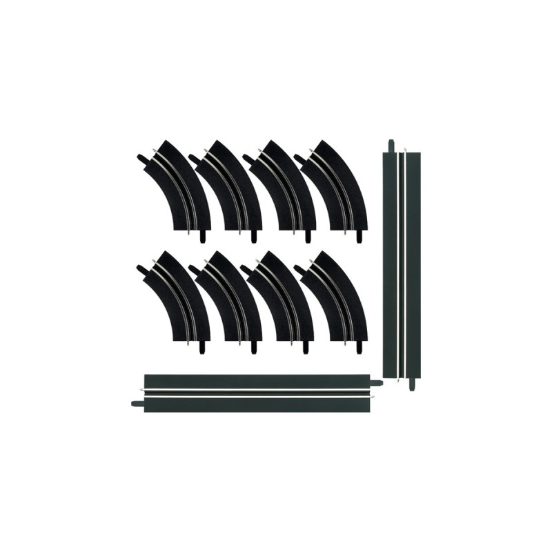 Carrera GO!!! Einspurkurven / Geraden Ausbauset, Schiene