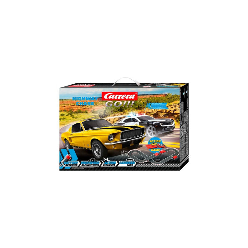 Carrera GO!!! Highway Chase, Rennbahn