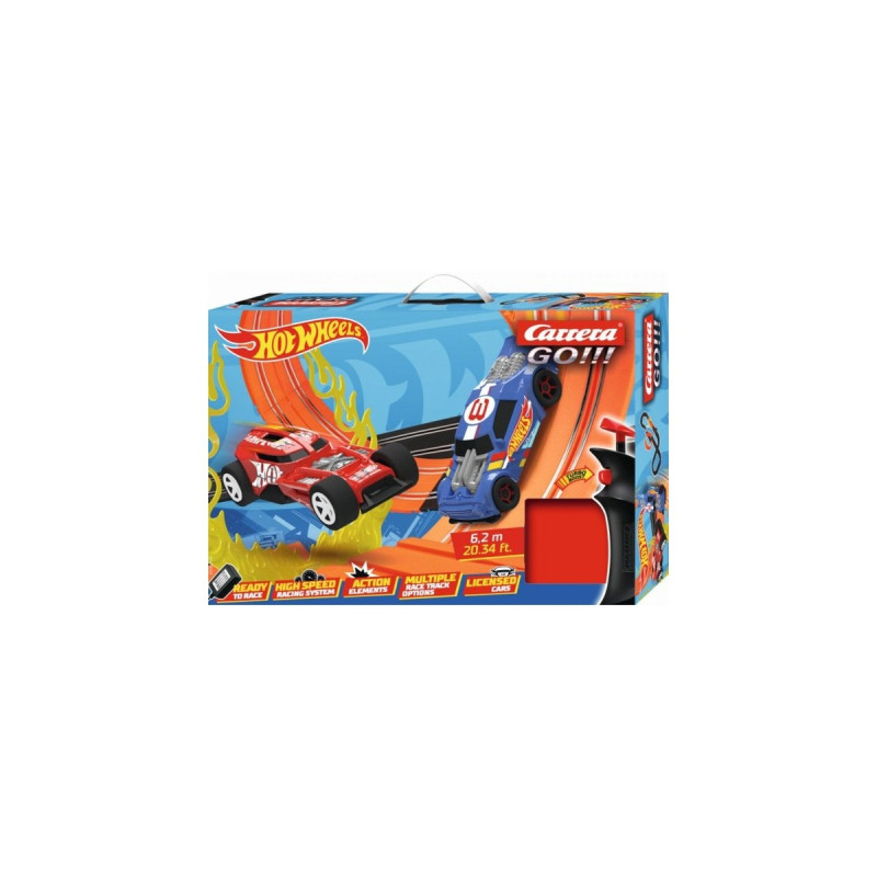 Carrera GO!!! Hot Wheels 6,4, Rennbahn