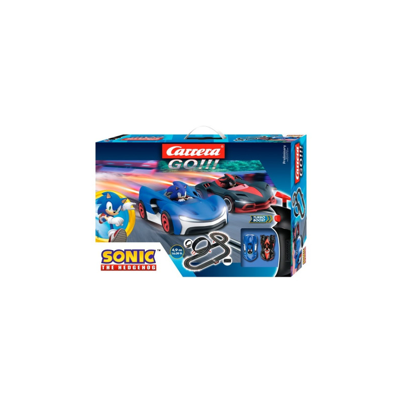 Carrera GO!!! Sonic the Hedgehog 4.9, Rennbahn