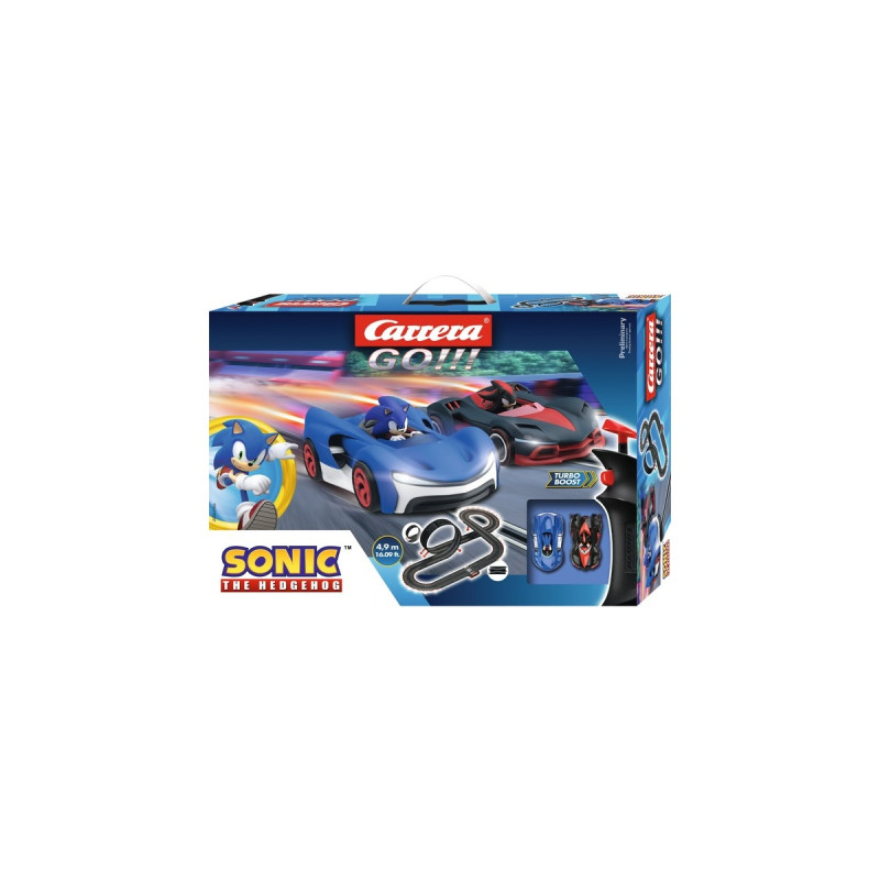 Carrera GO!!! Sonic the Hedgehog 4.9, Rennbahn