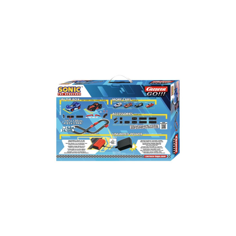 Carrera GO!!! Sonic the Hedgehog, Rennbahn