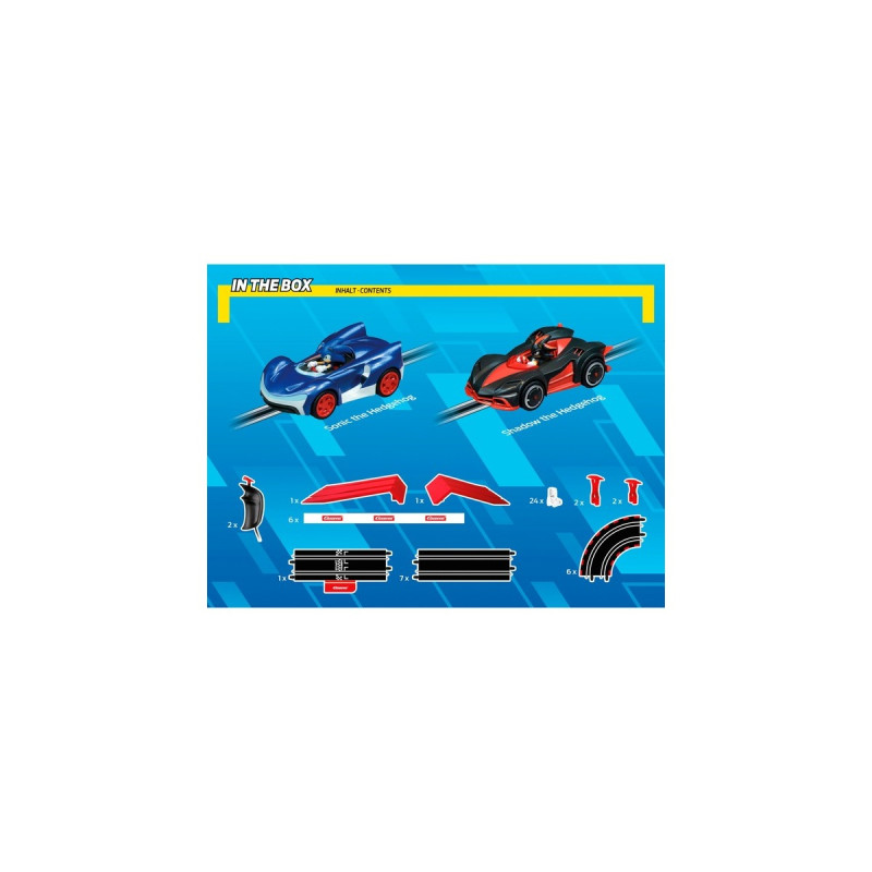 Carrera GO!!! Sonic the Hedgehog, Rennbahn