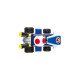 Carrera RC Mario Kart Mini RC - Toad(weiß/blau)