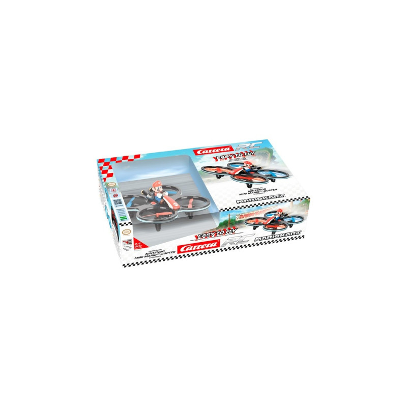 Carrera RC Mini Mario-Copter, Drohne(rot/blau)