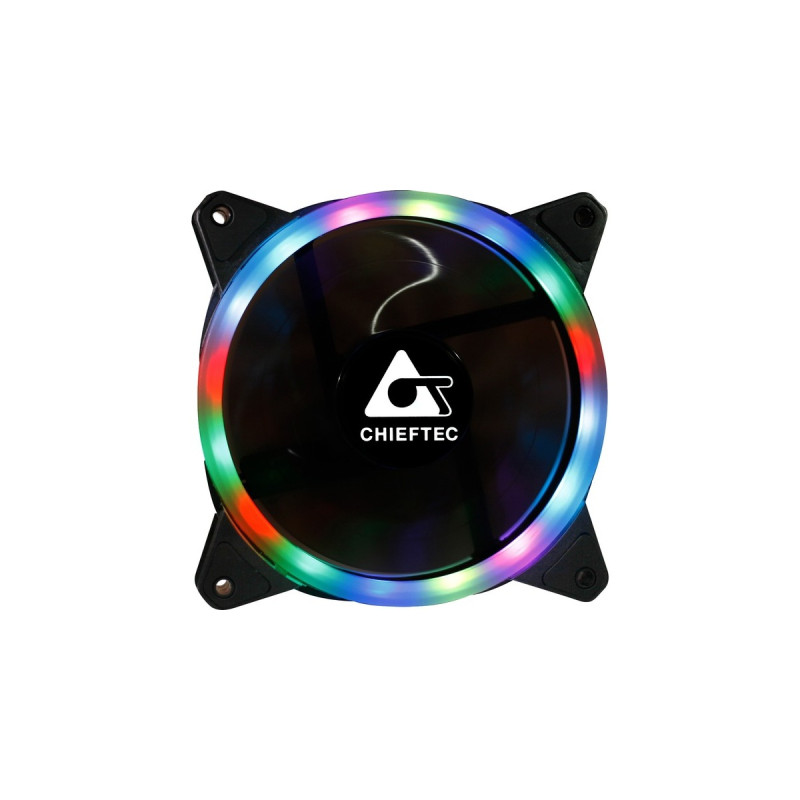 Chieftec AF-12RGB, Gehäuselüfter(schwarz/weiß)