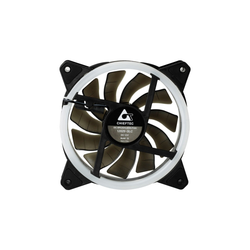 Chieftec AF-12RGB, Gehäuselüfter(schwarz/weiß)