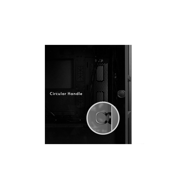 Chieftec Apex Air GA-01B-M-OP, Tower-Gehäuse(schwarz, Tempered Glass)