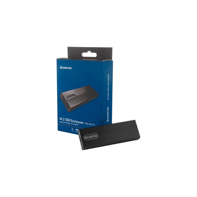 Chieftec CEB-M2C-TL, Laufwerksgehäuse(schwarz)