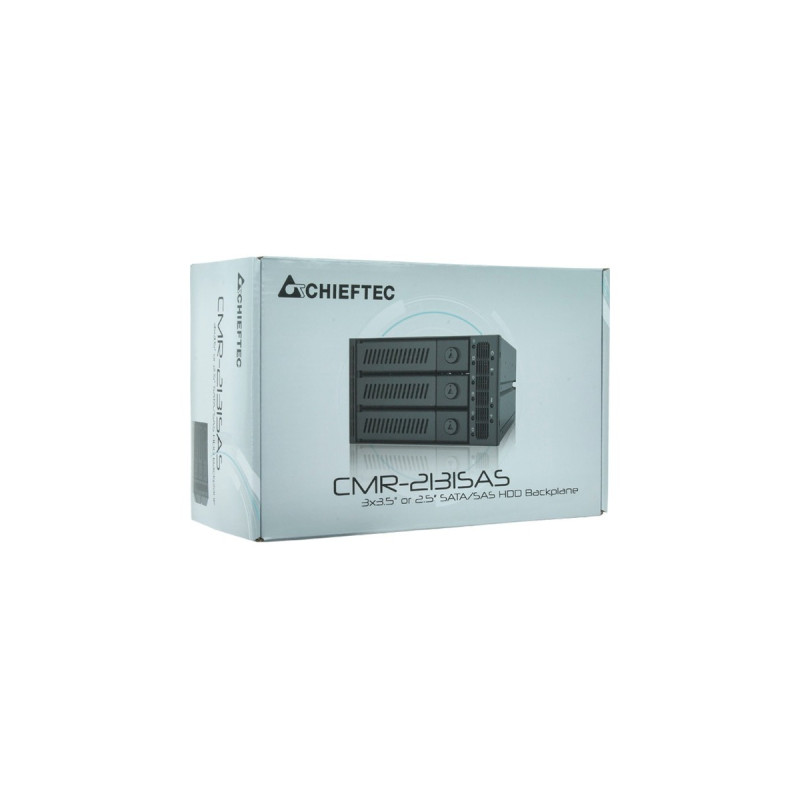 Chieftec CMR-3141SAS, Backplane(schwarz)