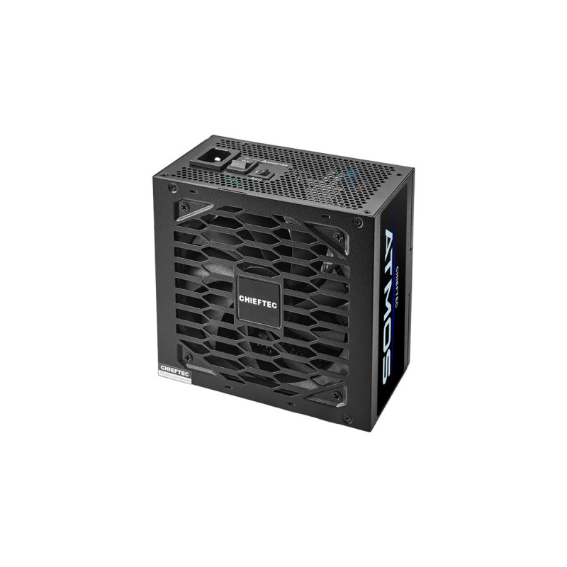Chieftec CPX-750FC, PC-Netzteil(schwarz, 1x 12VHPWR, 4x PCIe ,Kabel-Management, 750 Watt)