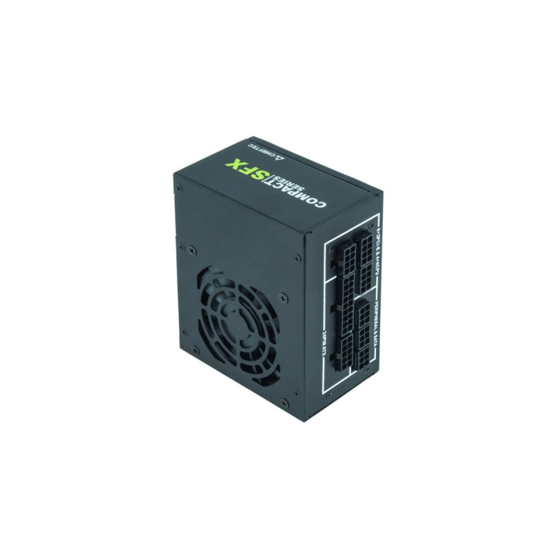 Chieftec CSN-450C 450W, PC-Netzteil(schwarz, 2x PCIe, Kabel-Management, 450 Watt)