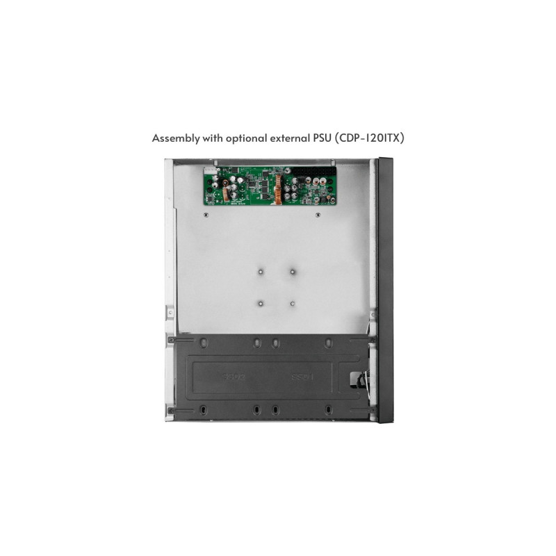 Chieftec IX-06B-OP, Desktop-Gehäuse(schwarz)