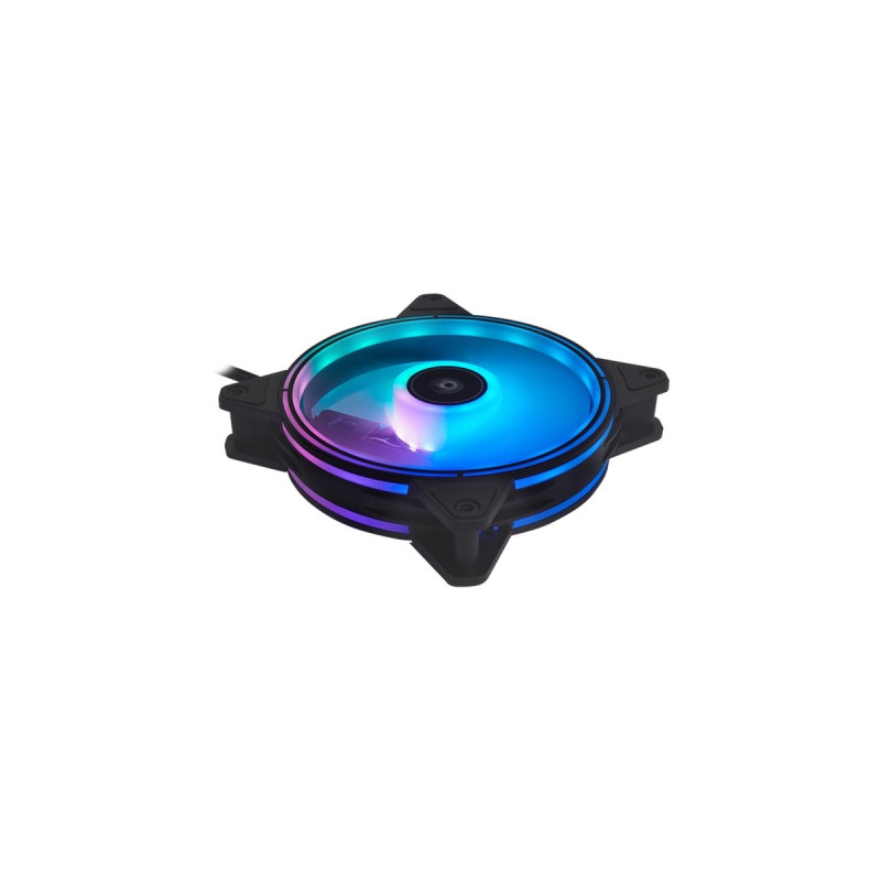 Chieftec NF-3012-RGB 3er-RGB Lüfter-Set (Nova), Gehäuselüfter(3er Pack inkl. Controller)