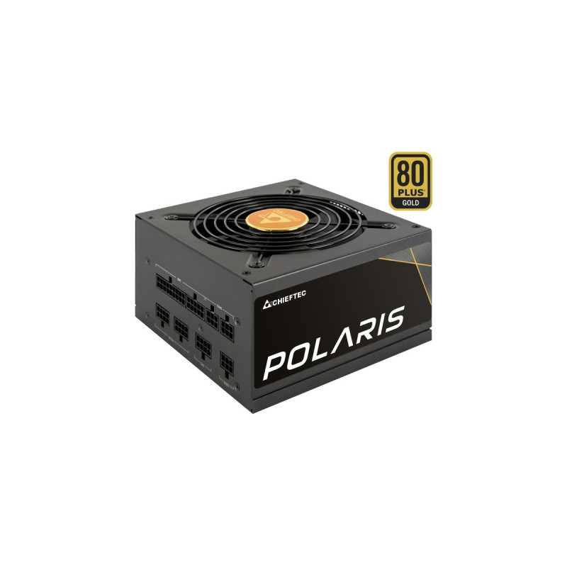 Chieftec PPS-550FC 550W, PC-Netzteil(schwarz, 2x PCIe, Kabel-Management, 550 Watt)