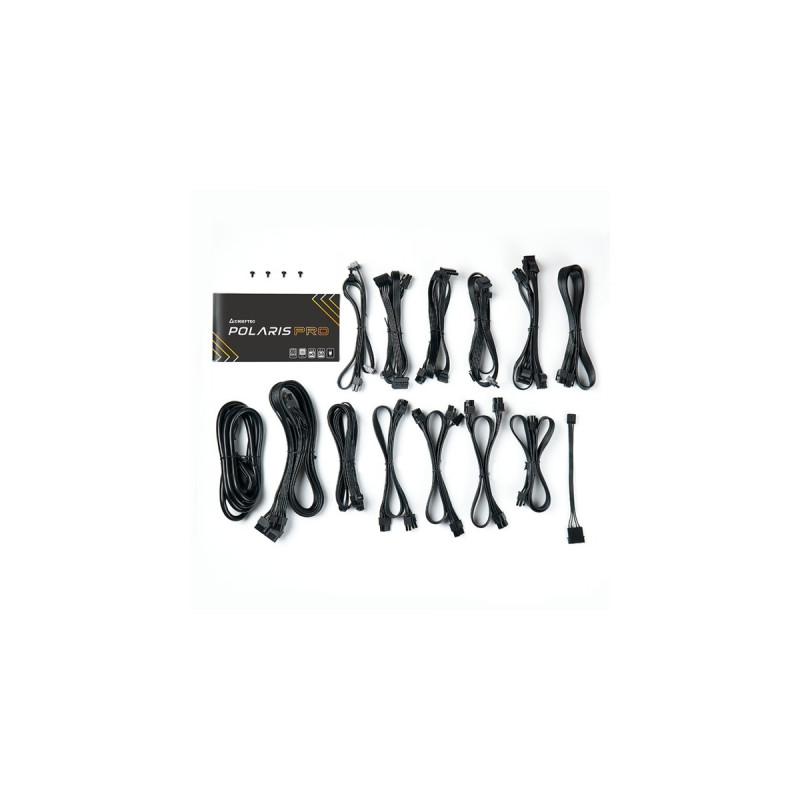 Chieftec PPX-1300FC-A3 1300W, PC-Netzteil(schwarz, Kabel-Management, 1300 Watt)