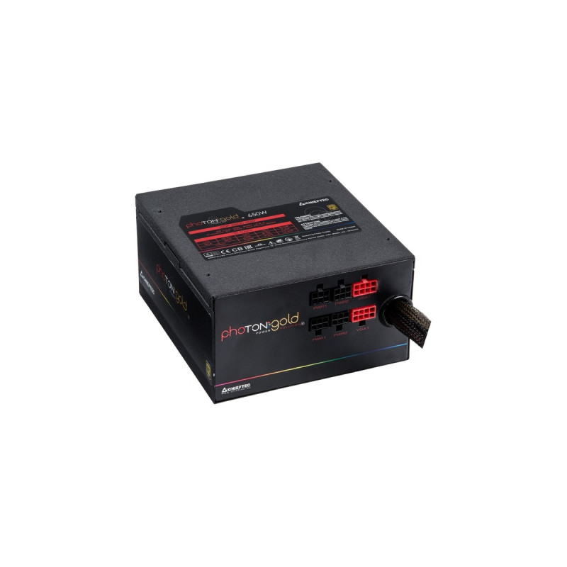 Chieftec Photon GDP-650C-RGB 650W, PC-Netzteil(schwarz, 4x PCIe, Kabel-Management, 650 Watt)