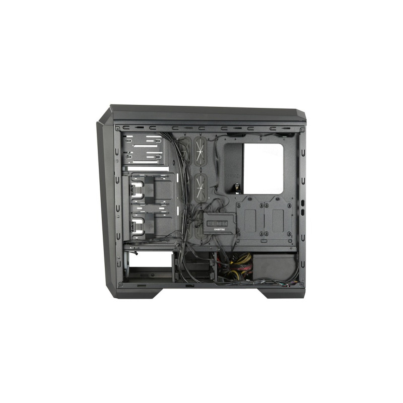 Chieftec Stallion II, Tower-Gehäuse(schwarz, Tempered Glass)