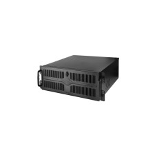 Chieftec UNC-409S-B 400W, Server-Gehäuse(schwarz, 4 Höheneinheiten, inkl.400 Watt Netzteil)