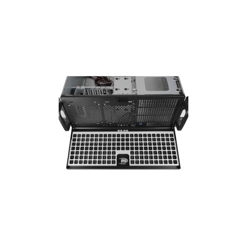 Chieftec UNC-409S-B-OP, Server-Gehäuse(schwarz, 4 Höheneinheiten)