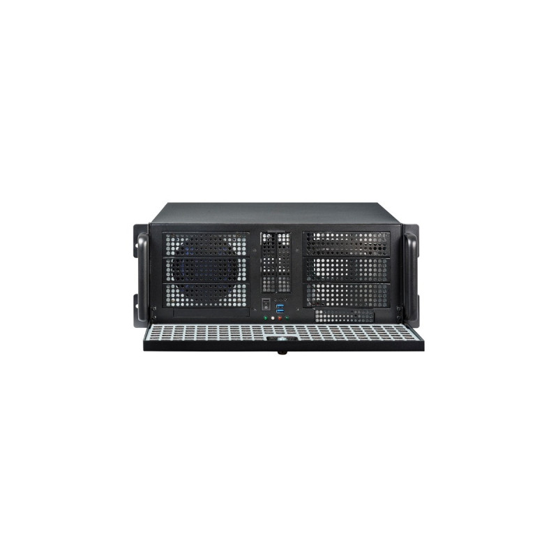 Chieftec UNC-411E-B-OP, Server-Gehäuse(schwarz, 4 Höheneinheiten)