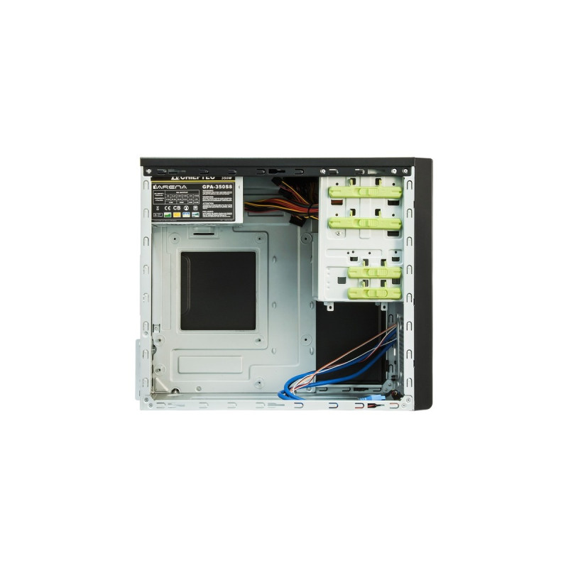 Chieftec XT-01B-350GPB, Tower-Gehäuse(schwarz, inkl. 350-Watt-Netzteil)