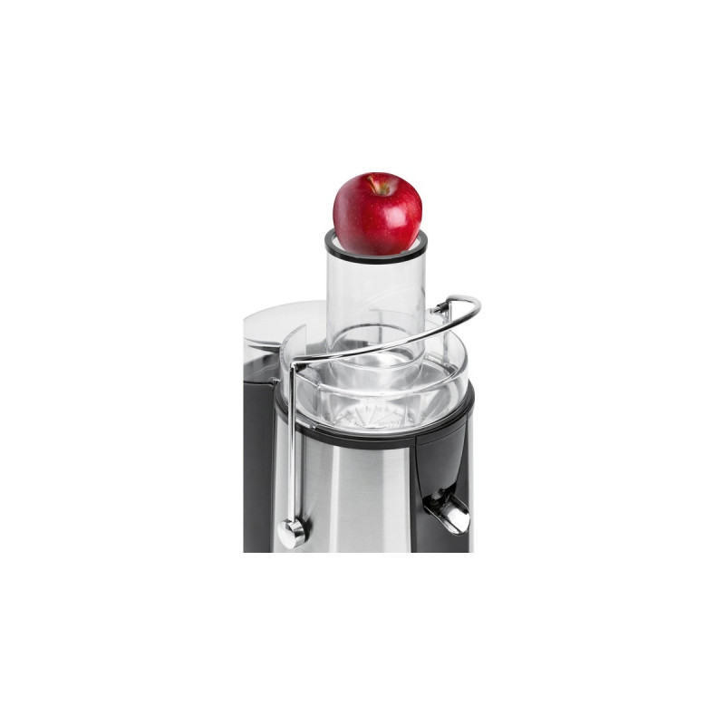 Clatronic AE 3532 Profi-Automatik-Entsafter(edelstahl/schwarz)