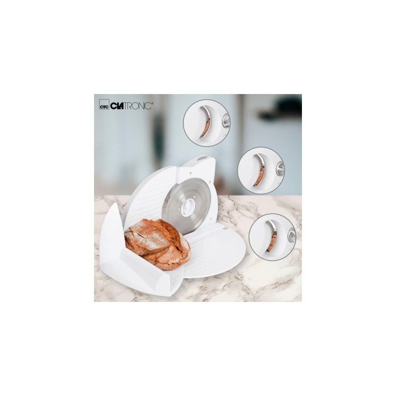 Clatronic Allesschneider AS 2958(weiß, 180 Watt)