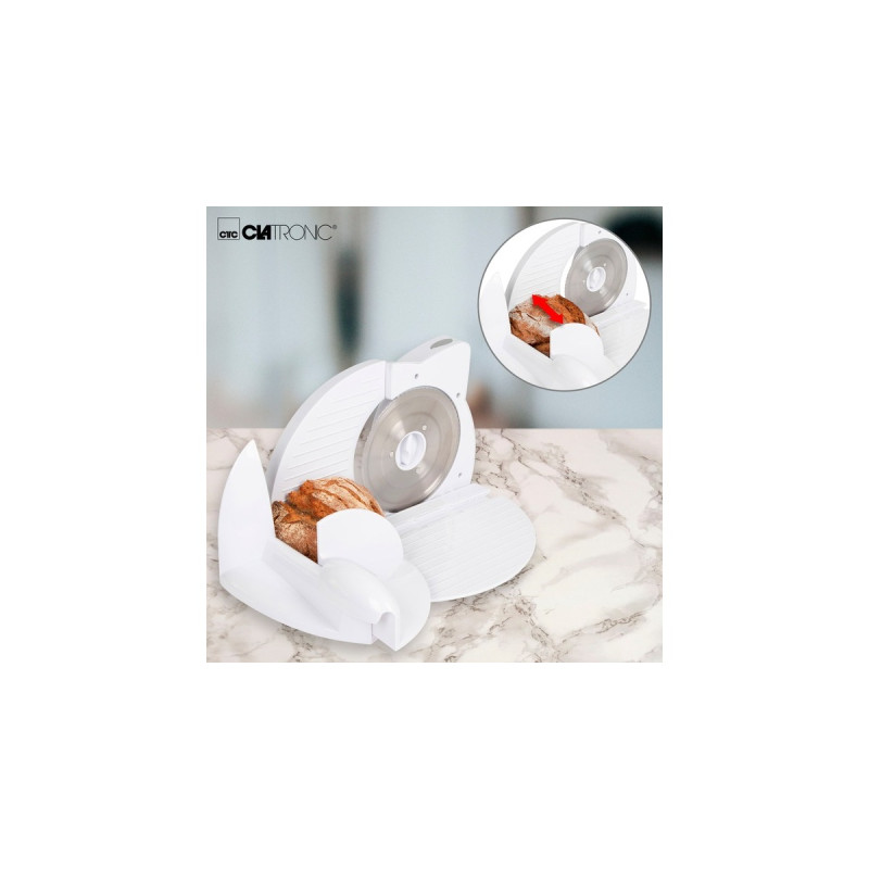 Clatronic Allesschneider AS 2958(weiß, 180 Watt)