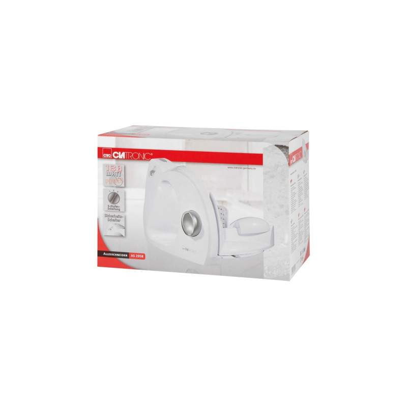 Clatronic Allesschneider AS 2958(weiß, 180 Watt)