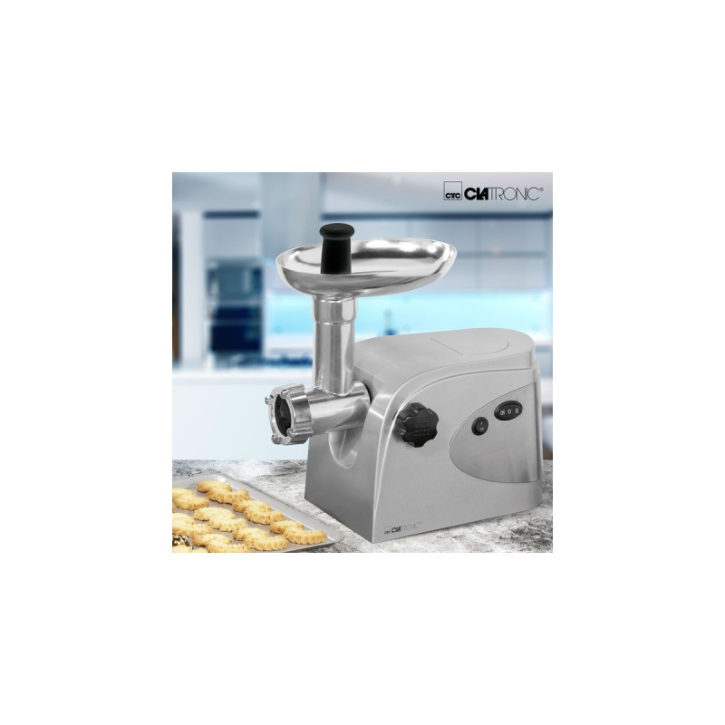 Clatronic FW 3151, Fleischwolf(silber)