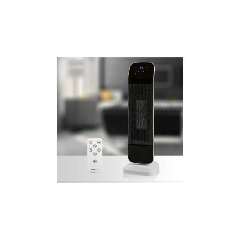 Clatronic HL 3763, Heizlüfter(weiß/schwarz, Outlet)