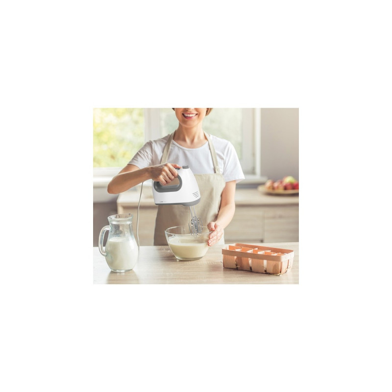 Clatronic HM 3775, Handmixer(weiß/grau)