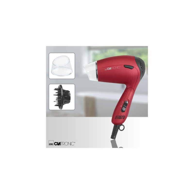 Clatronic HTD 3429, Haartrockner(rot)
