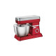 Clatronic Knetmaschine KM 3630, Küchenmaschine(rot, 1.200 Watt)